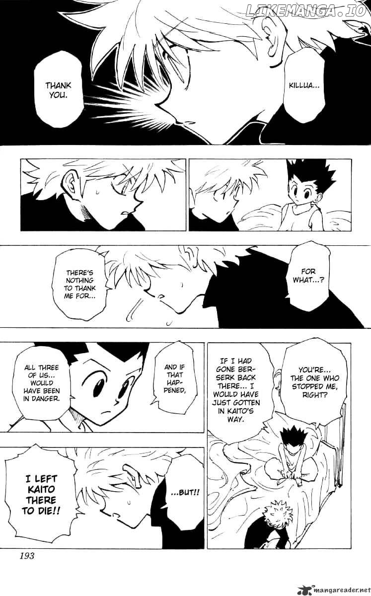 Hunter x Hunter, Chapter 199 image 11
